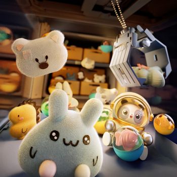 TDD Space Kawaii Mini Claw Machine