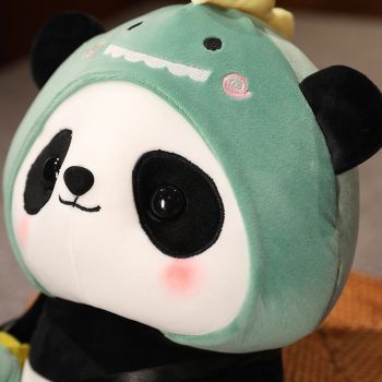 Kawaii Cosplay Panda Plush