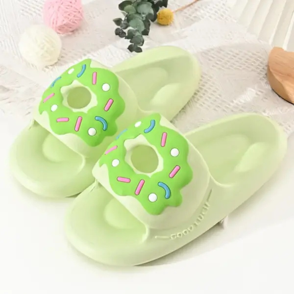 Kawaii Women Donut Slippers Kawaii Women Donut Slippers