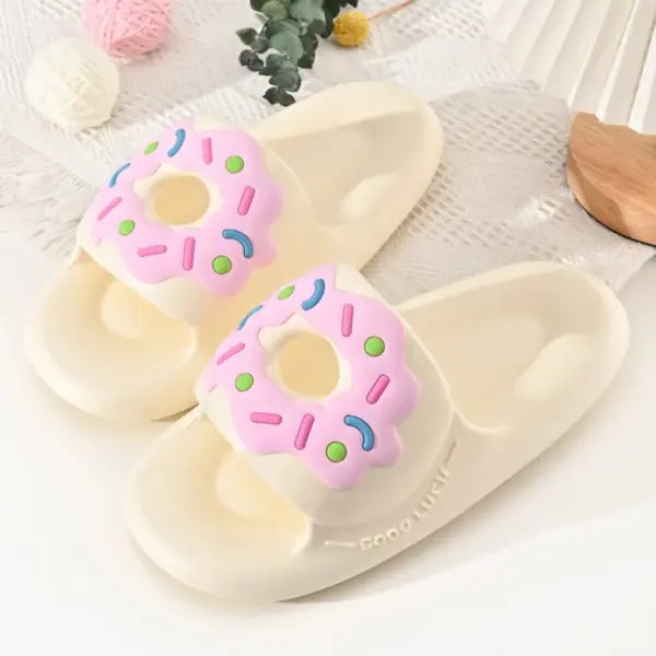 Kawaii Women Donut Slippers Kawaii Women Donut Slippers