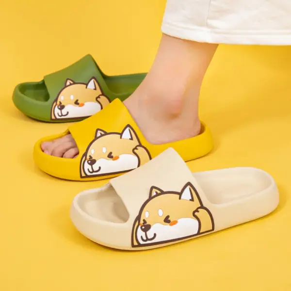 Kawaii Women Shiba Inu Slipper
