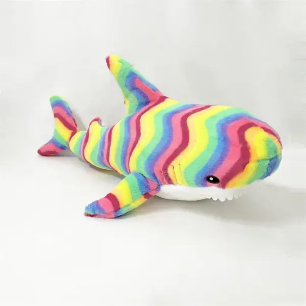 Cute Giant Shark Plush - colorful, 120cm(47.2")