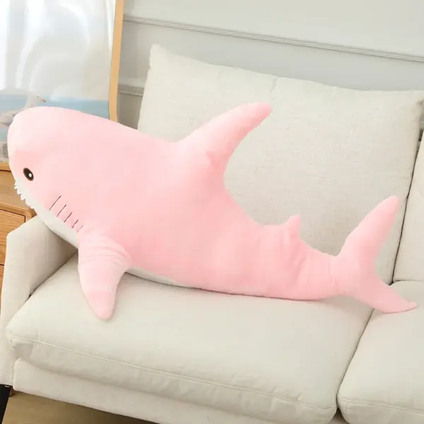 Cute Giant Shark Plush - Pink, 120cm(47.2")