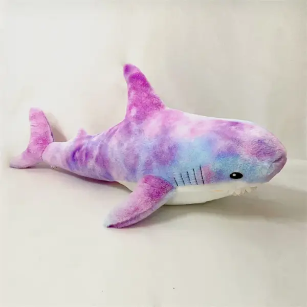 Cute Giant Shark Plush - Purple, 120cm(47.2")