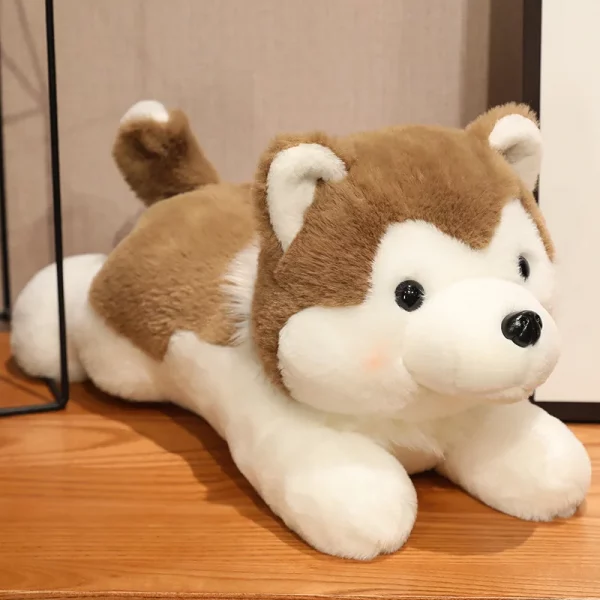 Siberian Husky Plush - Brown, 30cm(11.8")