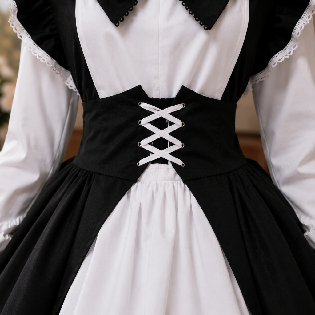 formal maid dress Backyard Family Maid Outfit Maid Dress Long British Style main image 0