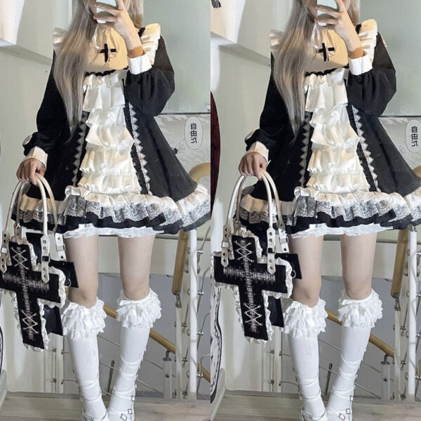 Courting The Priest Ruffled Dress Courting The Priest Ruffled Dress – kawaii gift idea for her