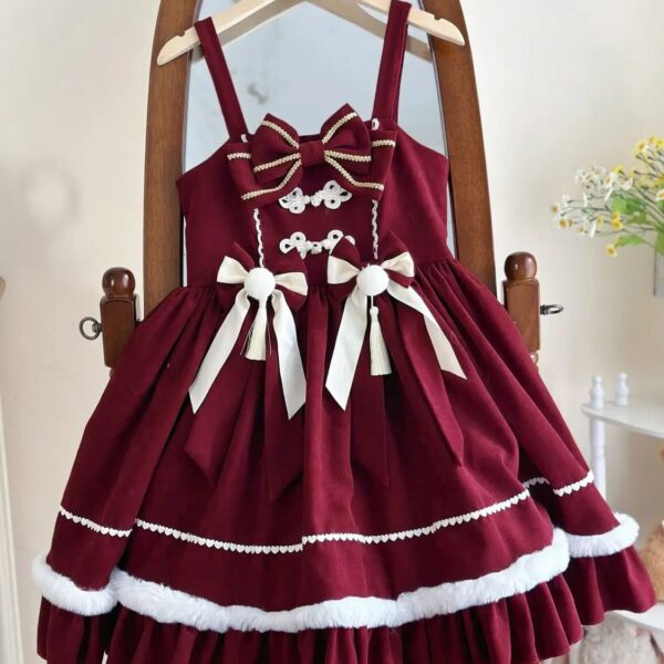 Cozy Winter Wonderland Dress Cozy Winter Wonderland Dress – soft kawaii plushie gift idea