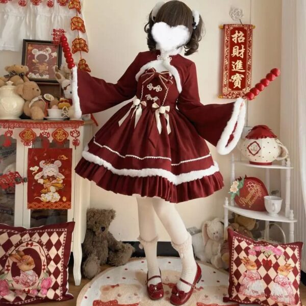 Cozy Winter Wonderland Dress Cozy Winter Wonderland Dress – best kawaii gift for birthday