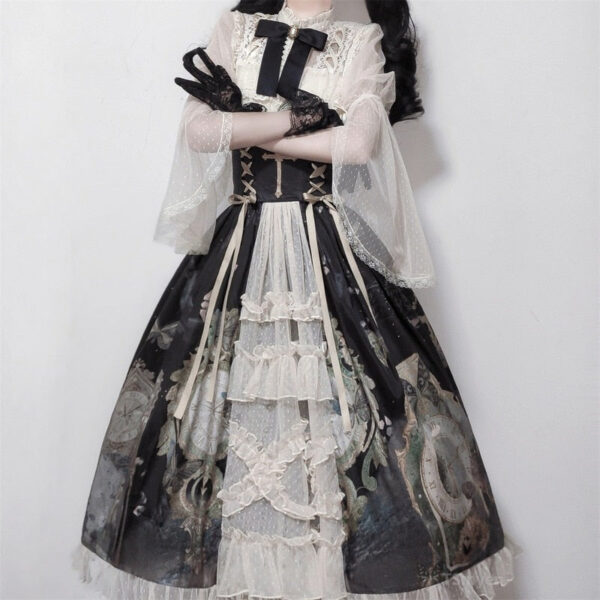 Dark Wonderland Dress Set – cute kawaii dress gift for girlfriend