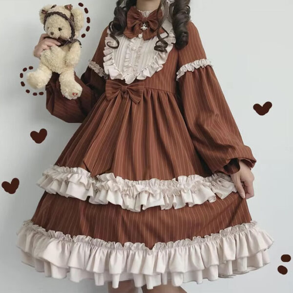 Dusty Pink Maid Dress Dusty Pink Maid Dress – kawaii aesthetic gift for adults