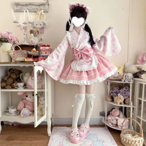 Sweet Strawberry Kimono – best kawaii gift for birthday
