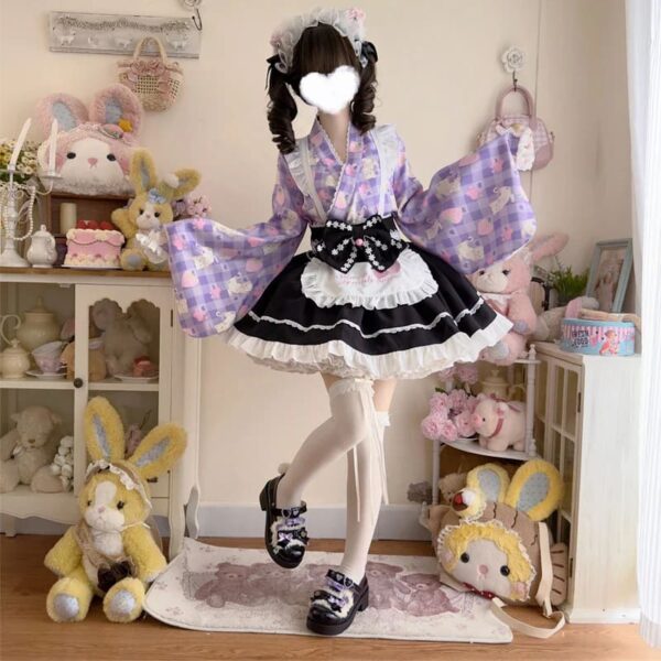 Sweet Strawberry Kimono – kawaii gift for best friend