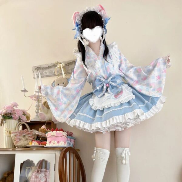 Sweet Strawberry Kimono – kawaii gift idea for her