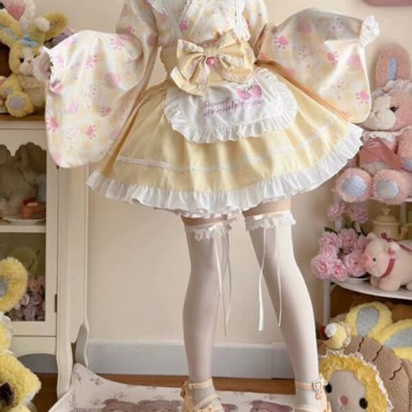 Sweet Strawberry Kimono – best kawaii gift for birthday