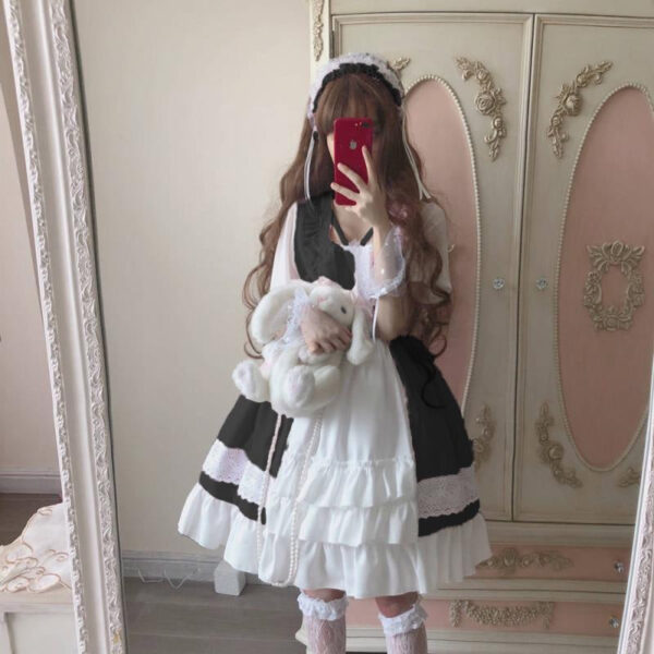 Elegant Victorian Maid Dress – kawaii aesthetic gift for adults