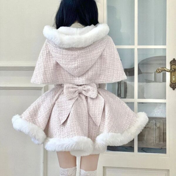 Snow Dumpling Tweed Outfit Set Snow Dumpling Tweed Outfit Set – soft kawaii plushie gift idea