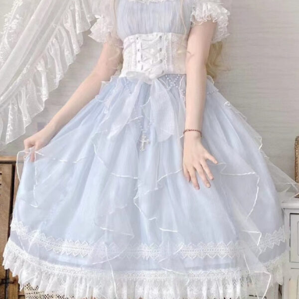 Light Blue Fairy Princess Dress Light Blue Fairy Princess Dress – kawaii gift idea for her