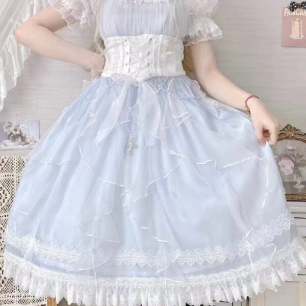 Light Blue Fairy Princess Dress Light Blue Fairy Princess Dress – cute kawaii dress gift for girlfriend