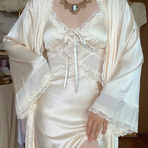 The Maiden Night Dress & Robe The Maiden Night Dress & Robe – kawaii gift idea for her