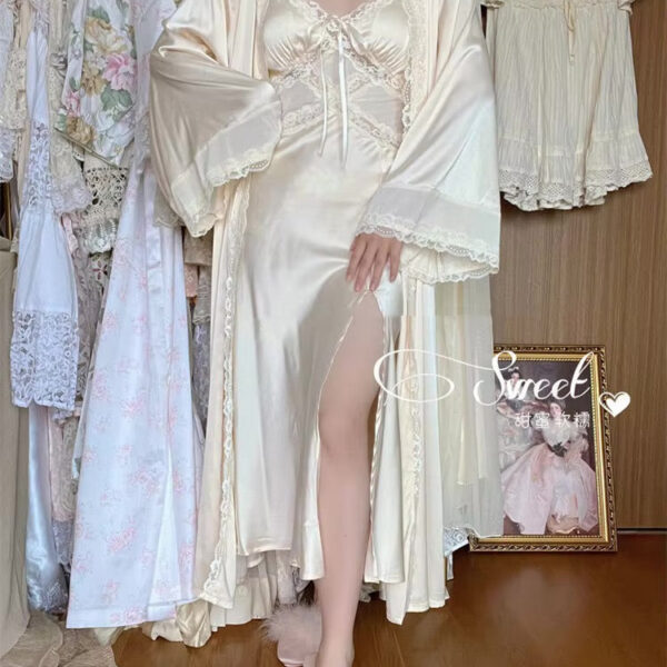 The Maiden Night Dress & Robe The Maiden Night Dress & Robe – kawaii gift idea for her