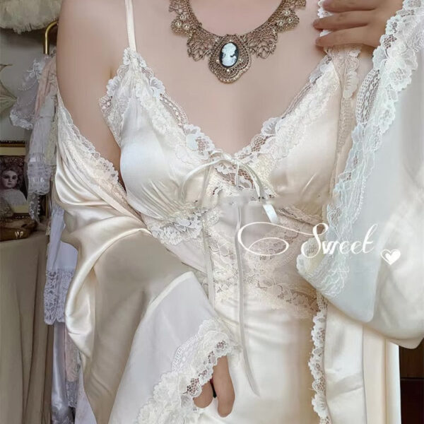 The Maiden Night Dress & Robe The Maiden Night Dress & Robe – soft kawaii plushie gift idea