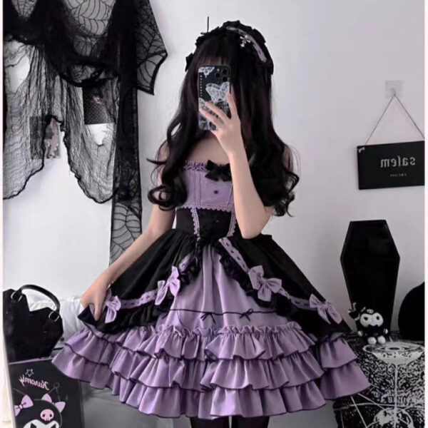 Pastel Goth Maiden Dress Pastel Goth Maiden Dress – cute kawaii dress gift for girlfriend