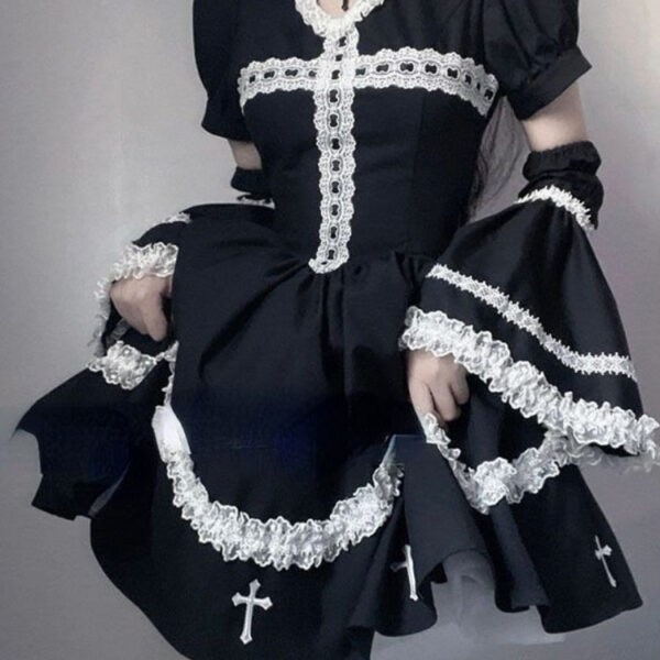 The Sinning Maid Dress – kawaii aesthetic gift for adults