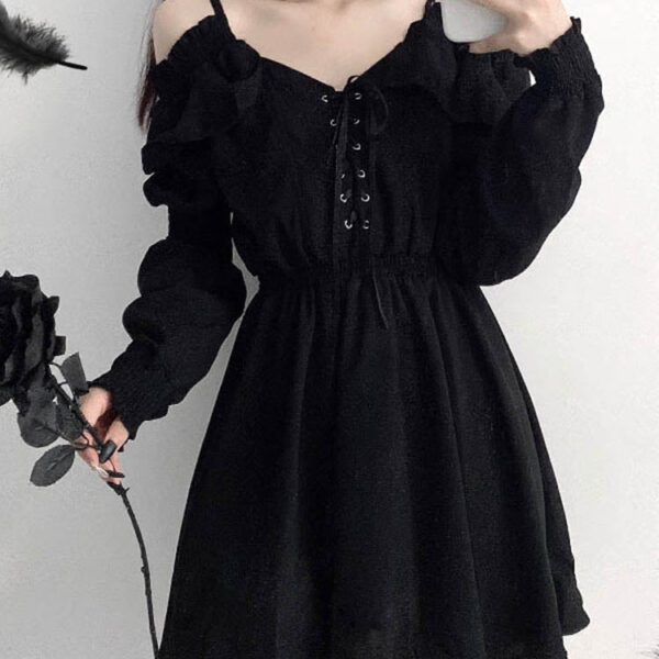 Slouchy Goth Dress Slouchy Goth Dress – kawaii aesthetic gift for adults