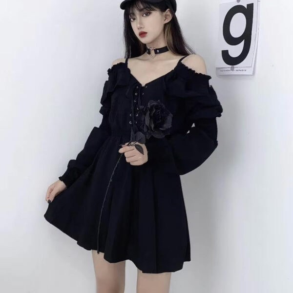 Slouchy Goth Dress Slouchy Goth Dress – kawaii gift idea for her