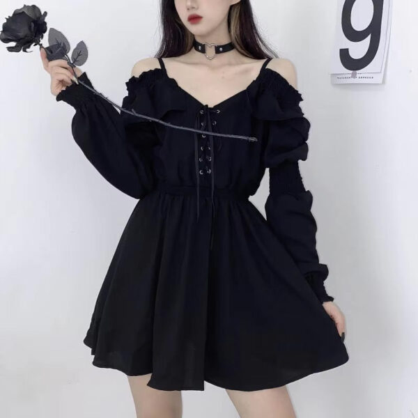 Slouchy Goth Dress Slouchy Goth Dress – kawaii gift idea for her