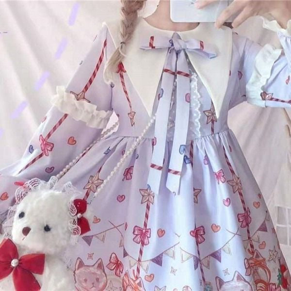 Bakery Kitten Dress — Kawaii Harajuku Dress | My Heart Teddy