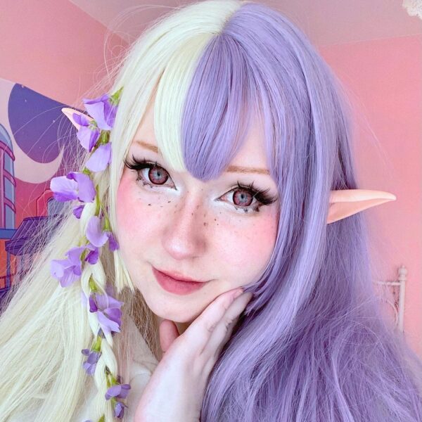 Split Lavender Cosplay Wig Split Lavender Cosplay Wig – kawaii gift idea for her
