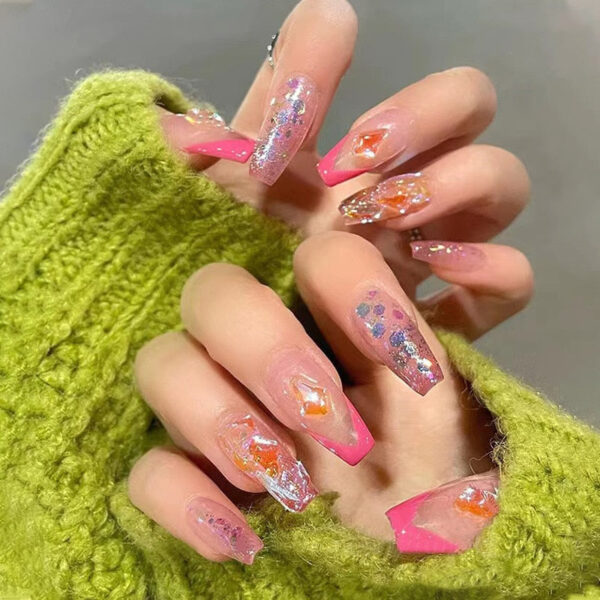 3D Pretty Princess Press On Nails – kawaii room decor and gift