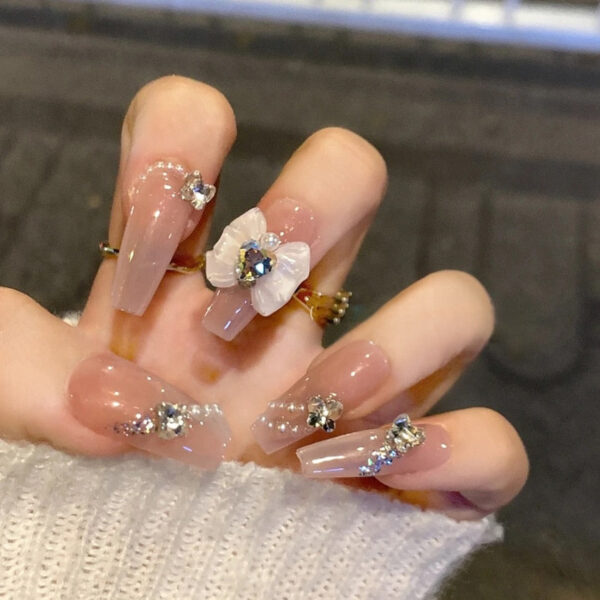 3D Pretty Princess Press On Nails – kawaii gift for best friend