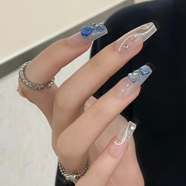 3D Pretty Princess Press On Nails – kawaii gift idea for her