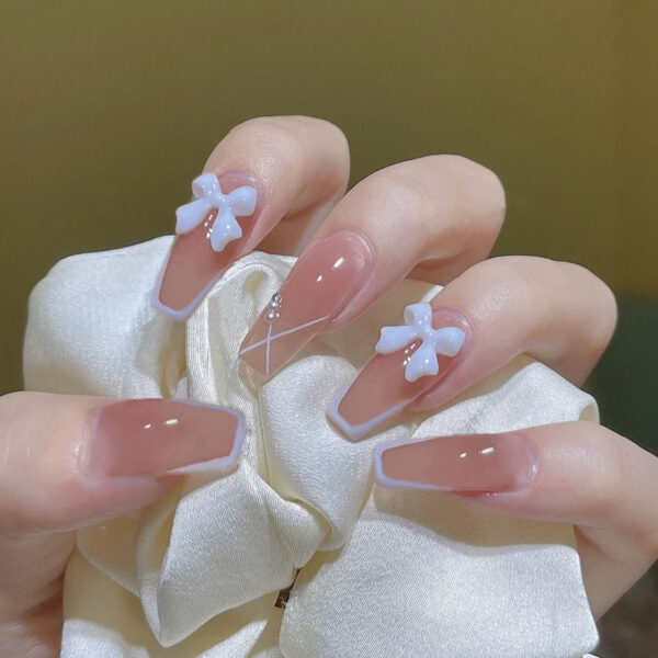 3D Pretty Princess Press On Nails – kawaii gift for best friend
