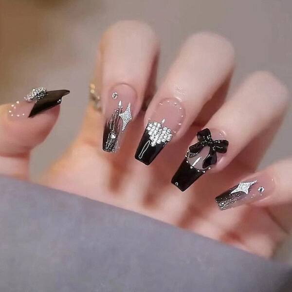 3D Pretty Princess Press On Nails – kawaii gift for best friend