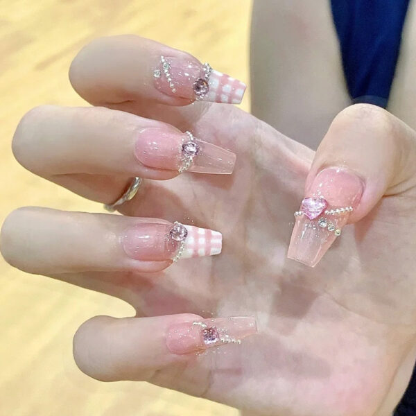 3D Pretty Princess Press On Nails – soft kawaii plushie gift idea