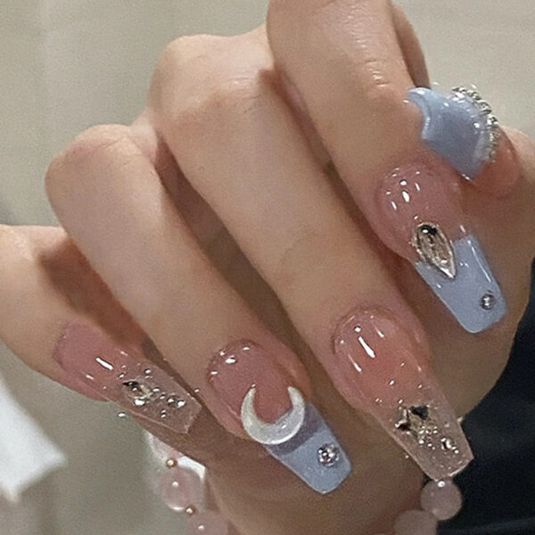 3D Pretty Princess Press On Nails – kawaii room decor and gift
