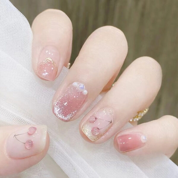 3D Pretty Princess Press On Nails – kawaii aesthetic gift for adults