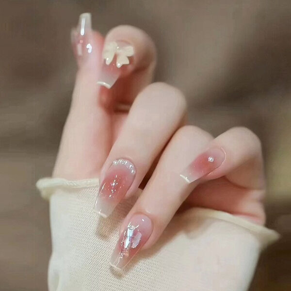 3D Pretty Princess Press On Nails – kawaii gift idea for her