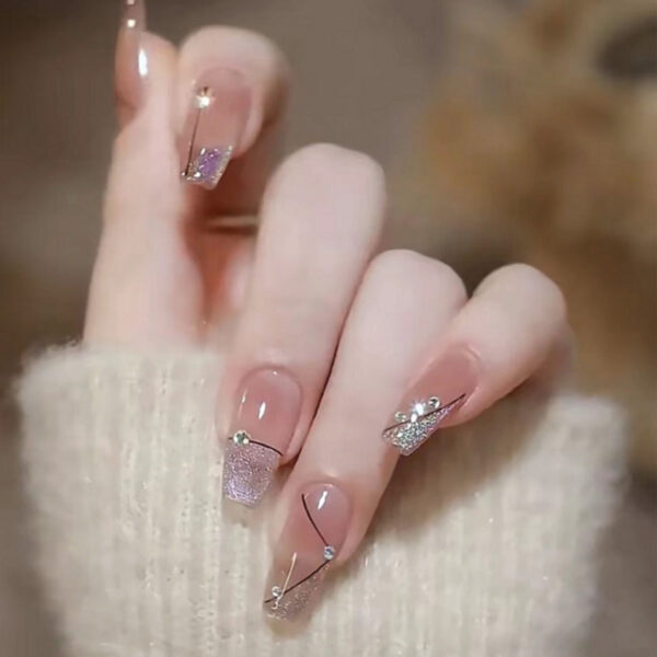 3D Pretty Princess Press On Nails – best kawaii gift for birthday