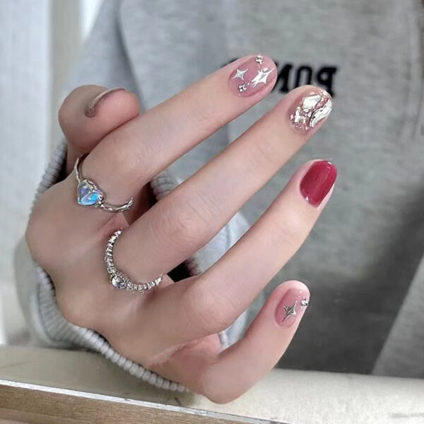 3D Pretty Princess Press On Nails – kawaii aesthetic gift for adults