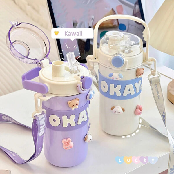 Kawaii Stainless Steel Thermos – kawaii gift idea for her