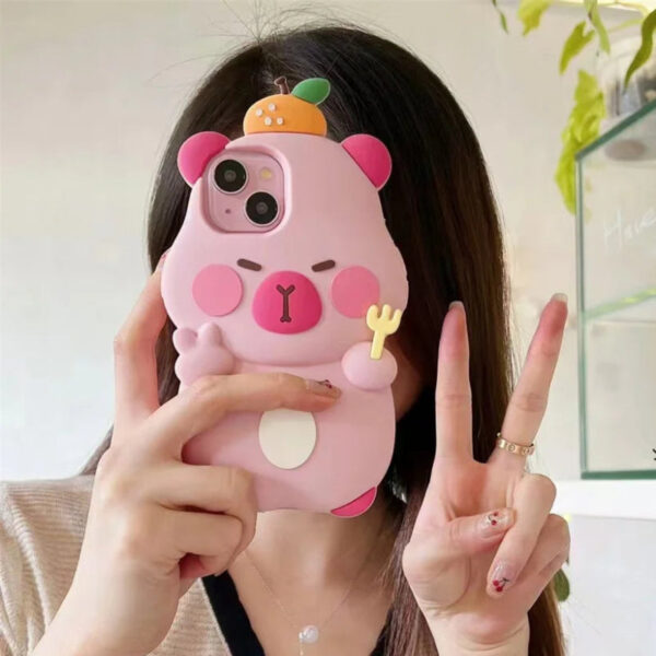 Kawaii Capybara iPhone Case – buy kawaii phone cases online – kawaii gift