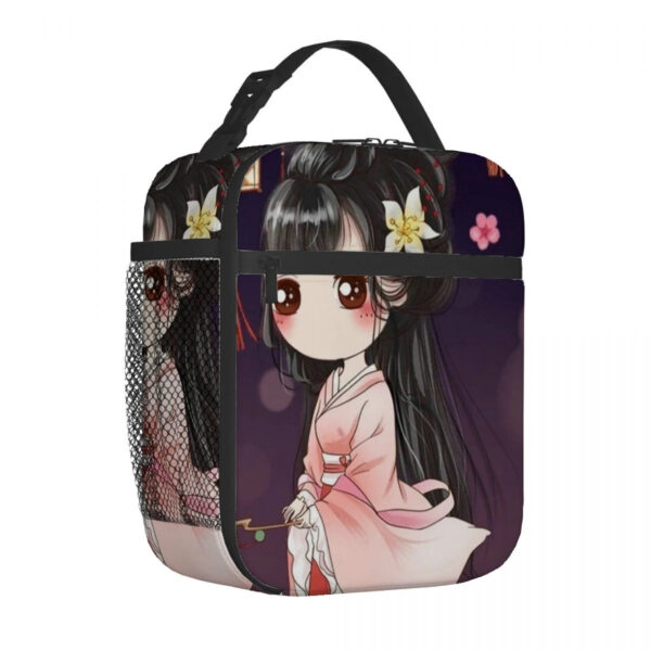 Kokeshi Doll Insulated Lunch Bags Kokeshi Doll Insulated Lunch Bags – kawaii aesthetic gift for adults