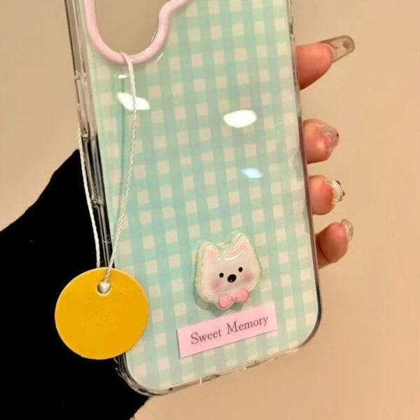 Kawaii Pastel Gingham Samsung Phone Case Kawaii Pastel Gingham Samsung Phone Case – kawaii aesthetic gift for adults