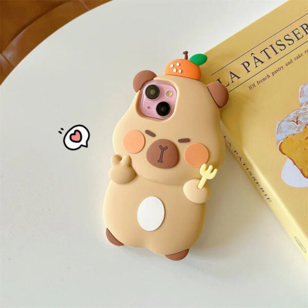 Kawaii Capybara iPhone Case – kawaii aesthetic gift for adults