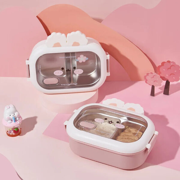 Sweet Bunny Bento Box – best kawaii gift for birthday